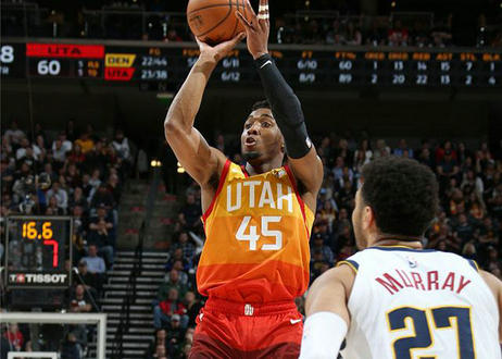 Donovan Mitchell erzielte 57 Punkte und gab dem Team keinen Sieg